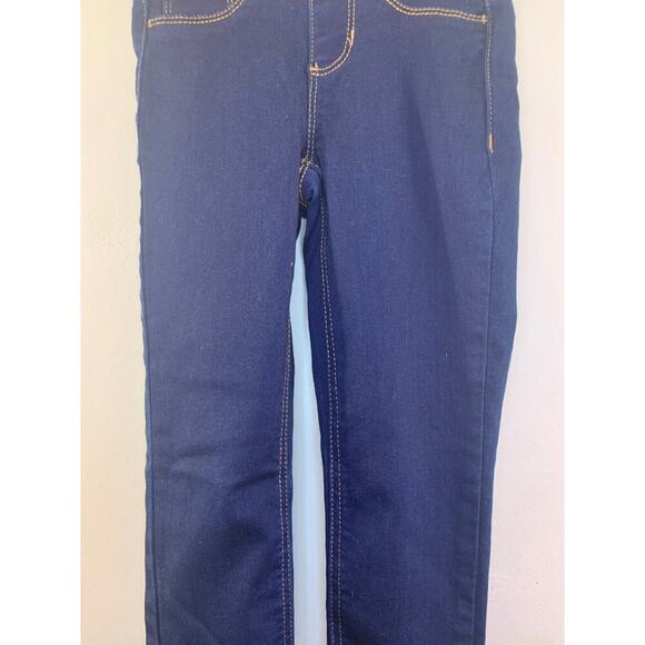 WONDER NATION Girl’s Dark Wash Jeggings / Size: 6-6X - Picture 5 of 9